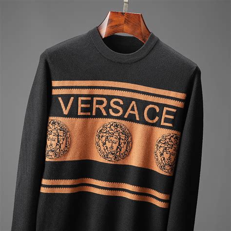 versace pullover replica|versace men's sweater.